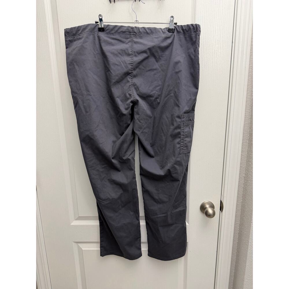Scrubstar Pewter Cargo Scrub Pants Drawstring M - Picture 5 of 5